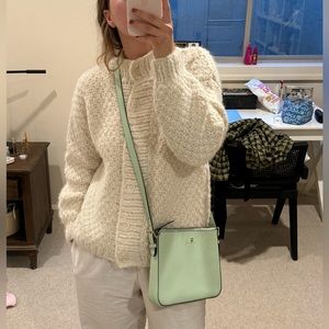 Kate Spade mint crossbody purse